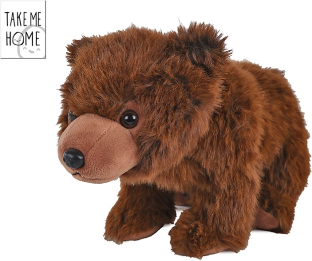 Plüsch-Teddybär 35 cm dunkelbraun