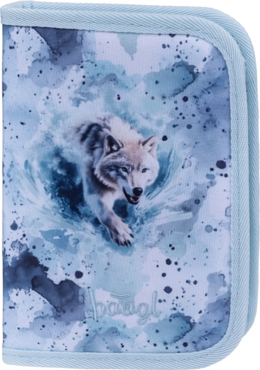 Single-compartment school pencil case BAAGL Polar GRS
