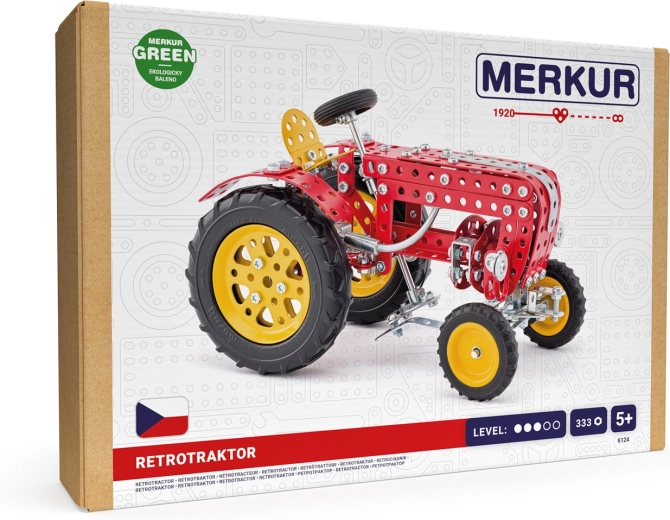Merkur Retro Tractor Construction Set (333 pieces)