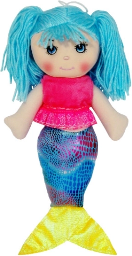 Stoffen pop Dorotka zeemeermin – spreekt en zingt in het Pools