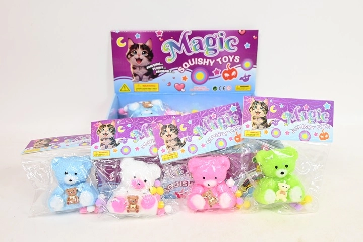 Squeeze Bear – squishy anti-stress toy (30 pcs in display)
