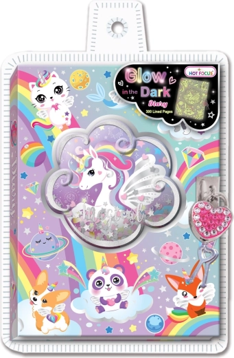 Secret Diary with Lock Unicorn