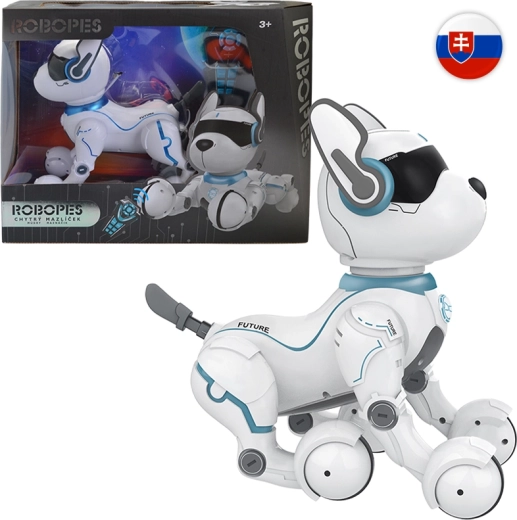 IR robot dog with voice commands