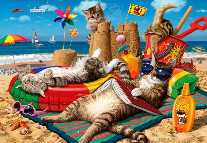 ANATOLIAN Puzzle Cats on the Beach 260 pieces