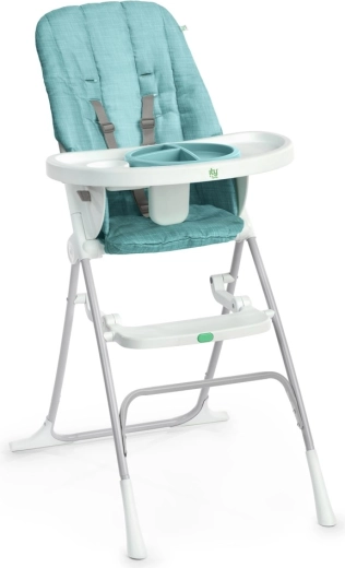Chaise haute pliable Ingenuity Sun Valley teal