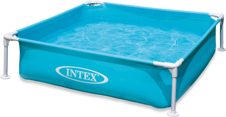 Children's frame pool turquoise 122 × 122 × 30 cm Intex