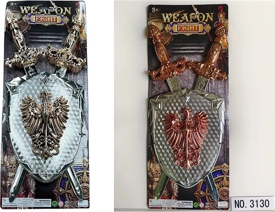 Knight Set with Swords and Shield