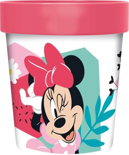 Gobelet en plastique MINNIE avec fond antidérapant 260 ml