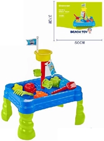 Table de jeu sable et eau, set de 20 pièces