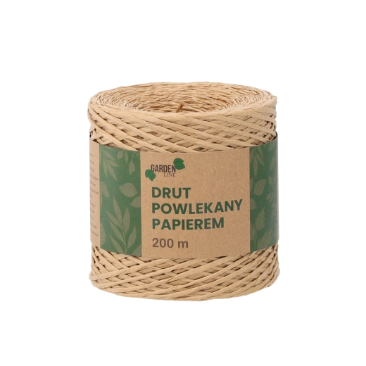 Papieren gecoate draad 200 m