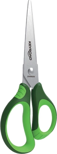 School scissors with soft handle 15 cm