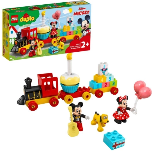 LEGO DUPLO Disney train d’anniversaire avec MICKEY MOUSE et MINNIE