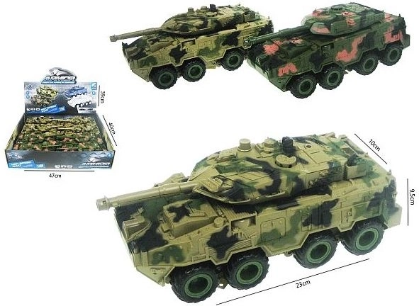 Kindertank 24 cm met licht- en geluidseffecten