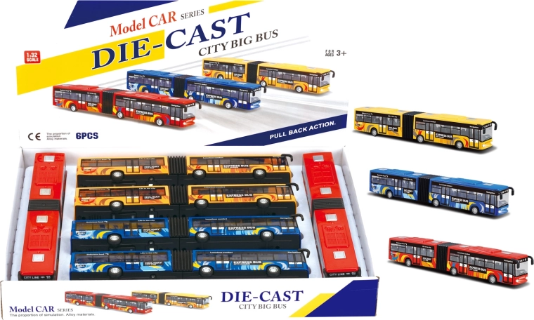 Gelenkbus 1:32 mit Licht und Sound