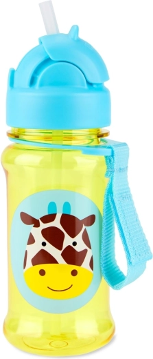Skip Hop Zoo bouteille en Tritan avec paille girafe 355 ml