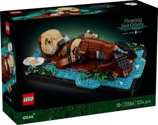 LEGO Ideas Floating Otters