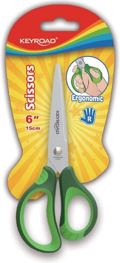 KEYROAD Soft School Scissors 15 cm