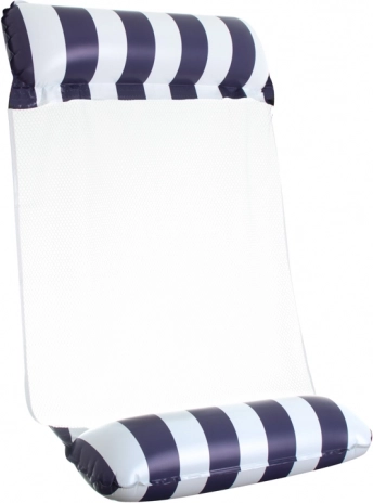 Opblaasbaar matras 120x70 cm donkerblauw