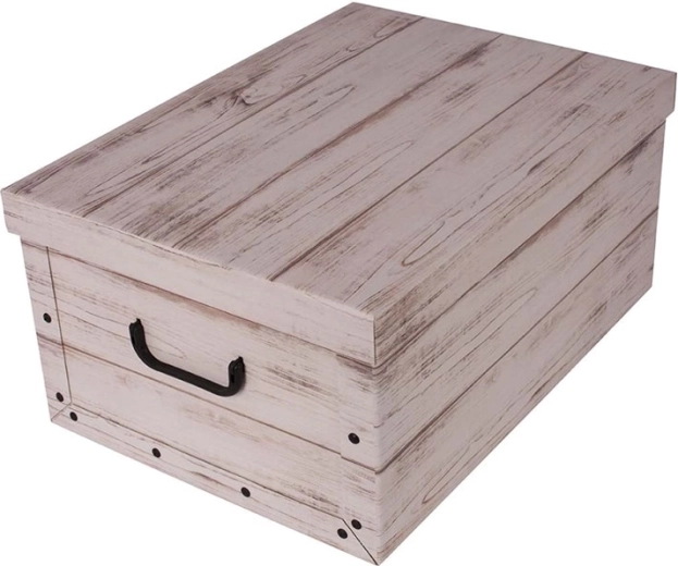 Kartonnen opbergdoos MIDI wit