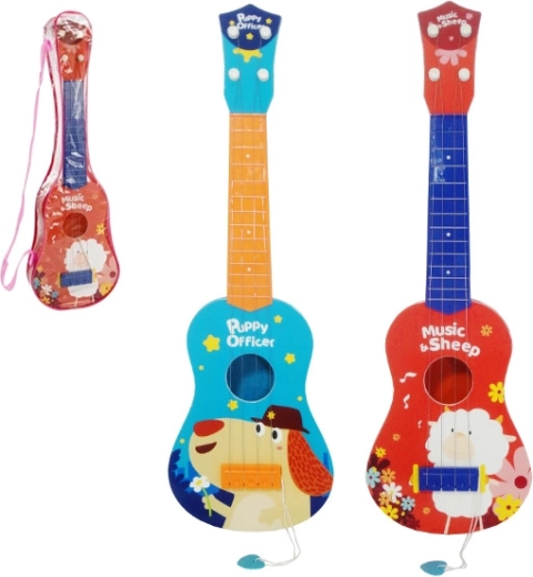 Guitare pour enfants avec motif animalier
