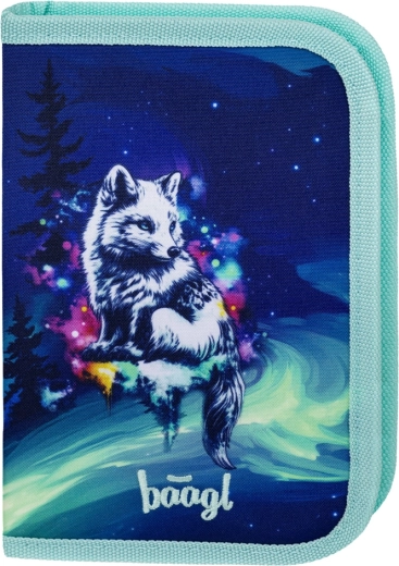 Einlagiges Federmäppchen BAAGL Aurora GRS