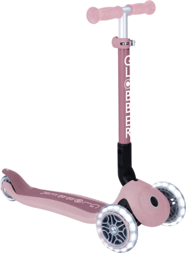 Globber junior opvouwbaar lights ecologic – berry