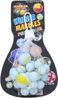 Glazen knikkers Marmer