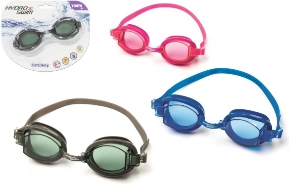 Kids' swimming goggles HYDRO SWIM BESTWAY for children 7–14 years with UV filter