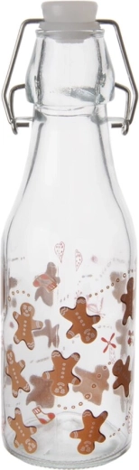 Bouteille en verre avec fermeture à clip « Perníček » 0,29 l