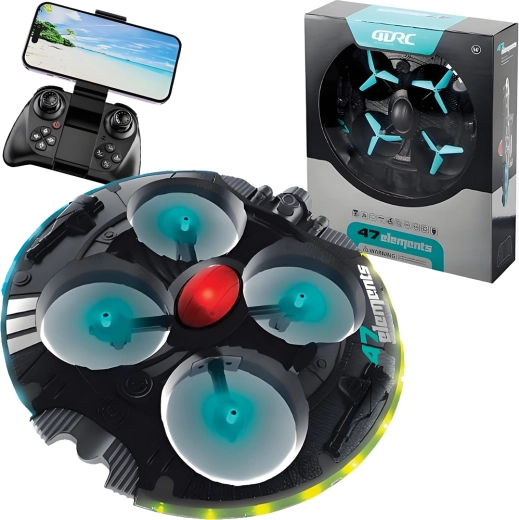 RC-drone met Wi‑Fi-camera en nebeleffect