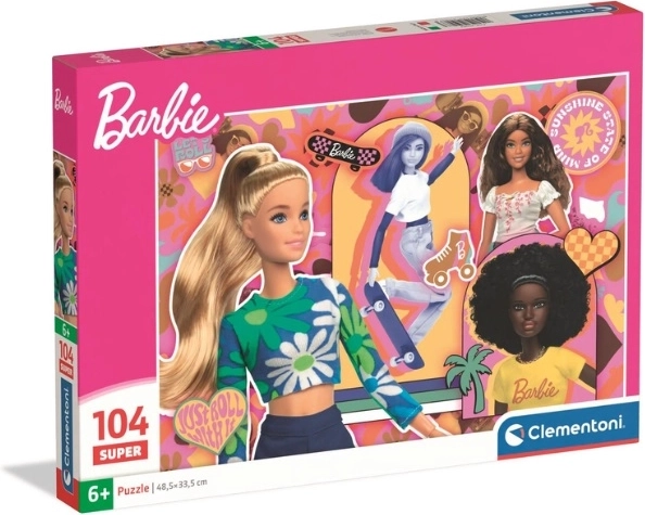 Clementoni puzzle Super Barbie 104 pieces