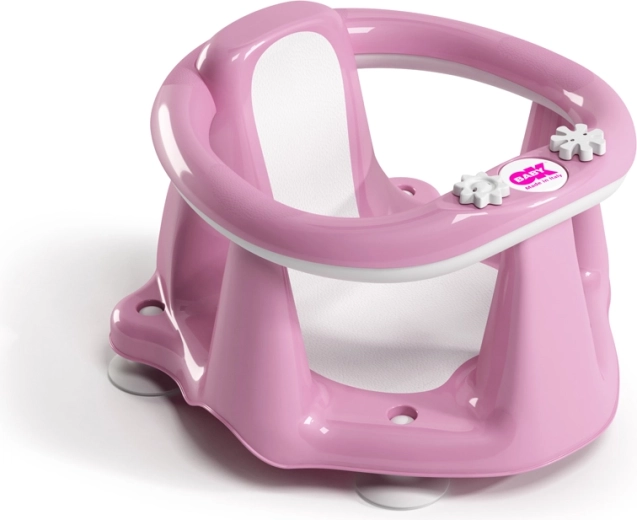Ok Baby antislip badzitje Flipper Evolution roze (6–15 maanden)