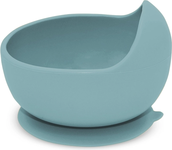 Petite&Mars silicone suction bowl Take&Match Frosted Sky 6m+