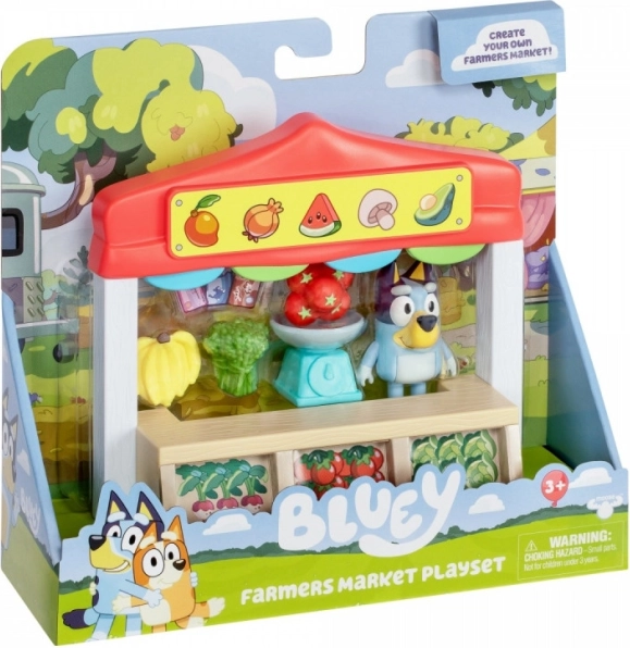 Bluey mini market set