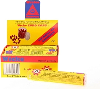 Cartouches à amorces couronne 8 coups