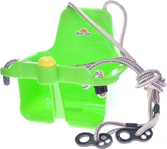 Balançoire pour enfant avec klaxon, verte (18+ mois)