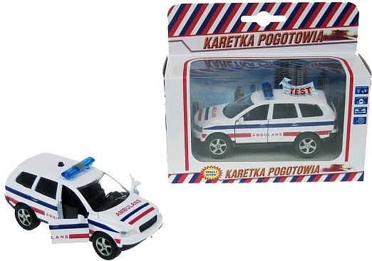 Ambulance 11 cm met Poolse spraak