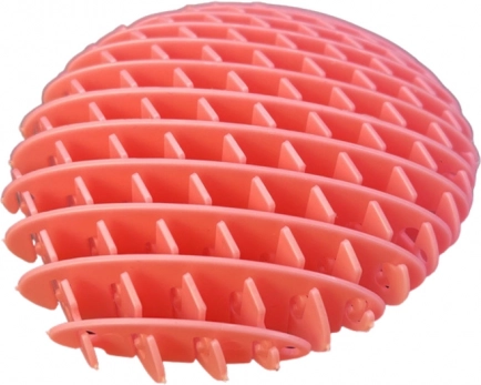 Pink anti-stress fidget toy 10 cm