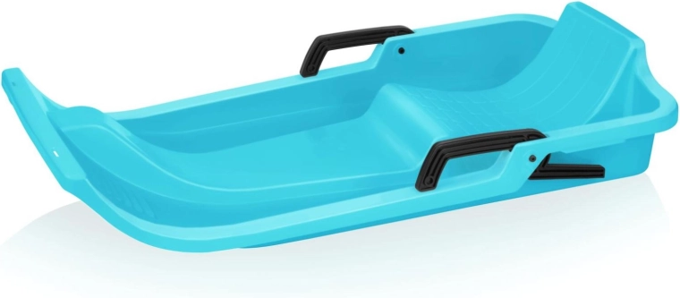 Luge Boby UFO plastique azur 84 × 42 × 17 cm