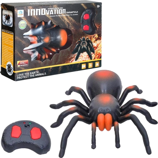 RC-Spinne mit Biomimikry und leuchtenden Augen – orange