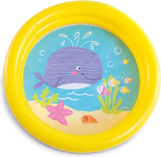 Piscine gonflable pour enfants avec motifs d’animaux 61 × 15 cm Intex