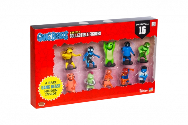Gang Beasts-figuren serie 1 - verpakking van 12 stuks