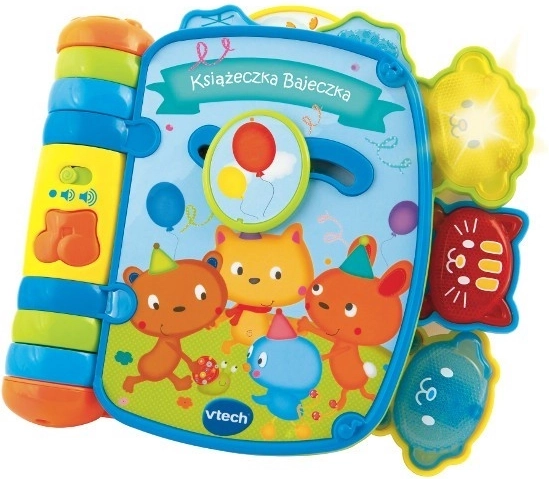 Singing book for children with animals and lights