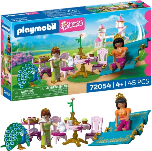 Playmobil Princesses – a visit from afar with a flying carpet and a tea party