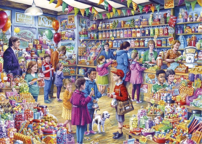 Puzzle Old Candy Store 1000 Pieces