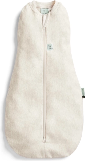 Inbakerdoek en slaapzak 2-in-1 Cocoon Oatmeal Marle 0–3 maanden, 3–6 kg, 1 TOG