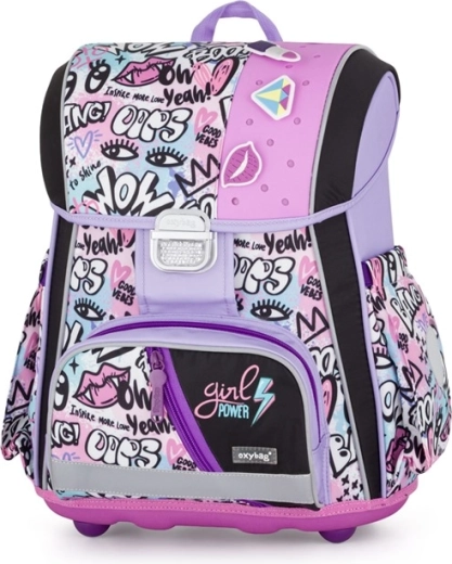 Premium Funny Girl schooltas – ergonomisch, licht en reflecterend