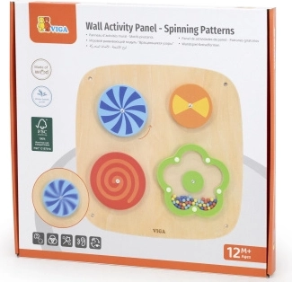 Wooden Wall-Mounted Game Rings