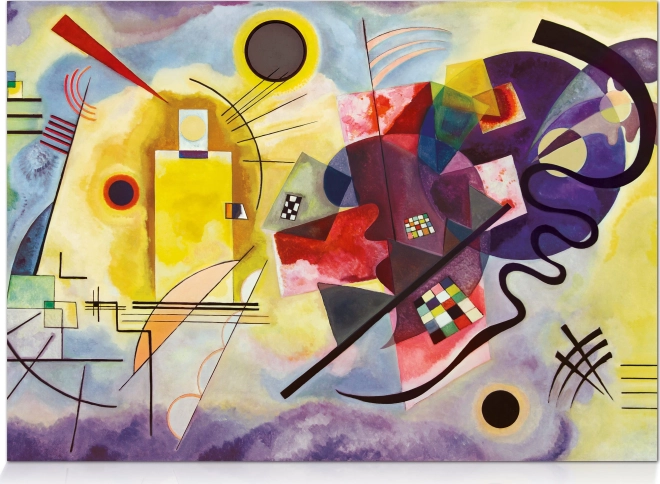 Puzzle STAR 1000 pieces – yellow, red and blue