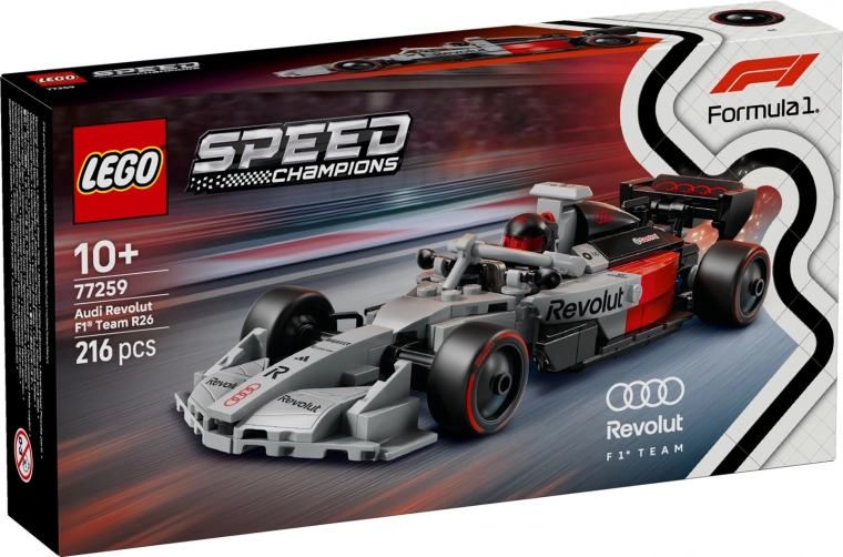 LEGO Speed Champions – Audi Revolut F1 Team R26 race car